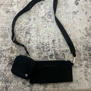 lululemon athletica Black Crossbody Bag